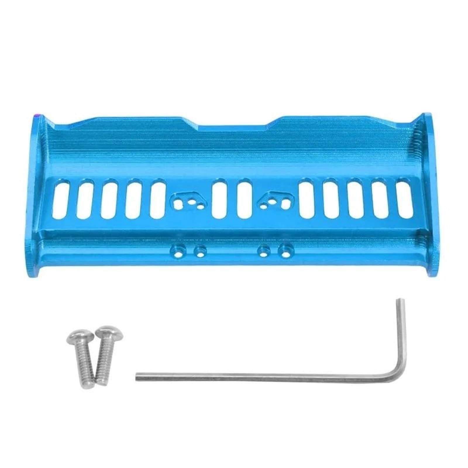 Alerón Trasero Aleación Aluminio para SCY 16101 16102 16201 1/16 RC Coche