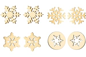 Snowflake Stud Earrings