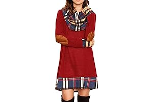 Women's Long Sleeve Fall Dresses for Christmas Gatherings