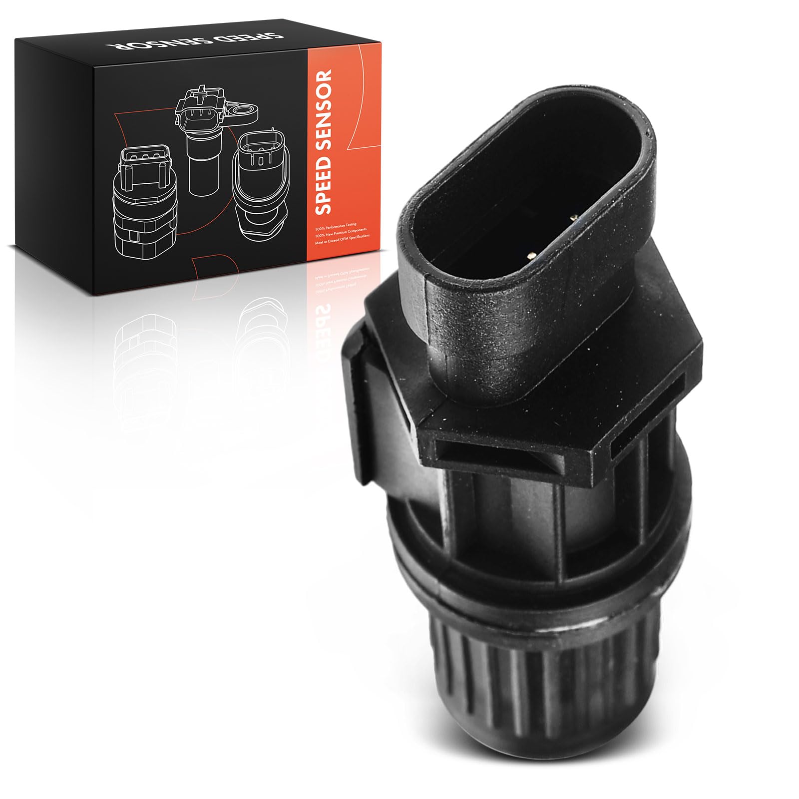 Frankberg Sensore di percorrenza Compatibile con Matiz M200 M250 Lacetti J200 Aveo/Kalos Compatto T200 Aveo/Kalos Compatto T250 T255 Aveo/Kalos Berlina T250 T255 96190708, 96190708