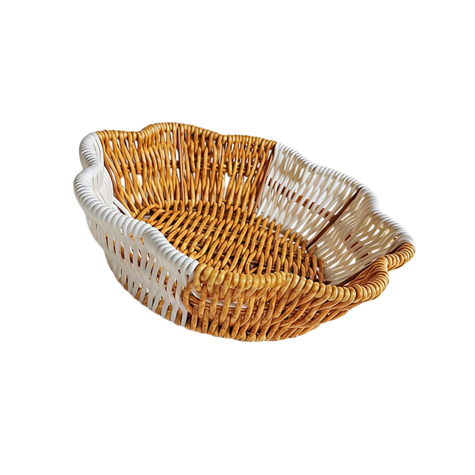 ZEPFJHE Modern Tone Fruit Tray for Snacks Desserts Sturdy PP Dividers Easy Flexible Fashion Treat Tray
