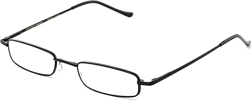 Miniatura 6 de Newbee Fashion - Gafas de lectura ultra compactas con clip de bolsillo portátil, estuche de aluminio, 6 paquetes