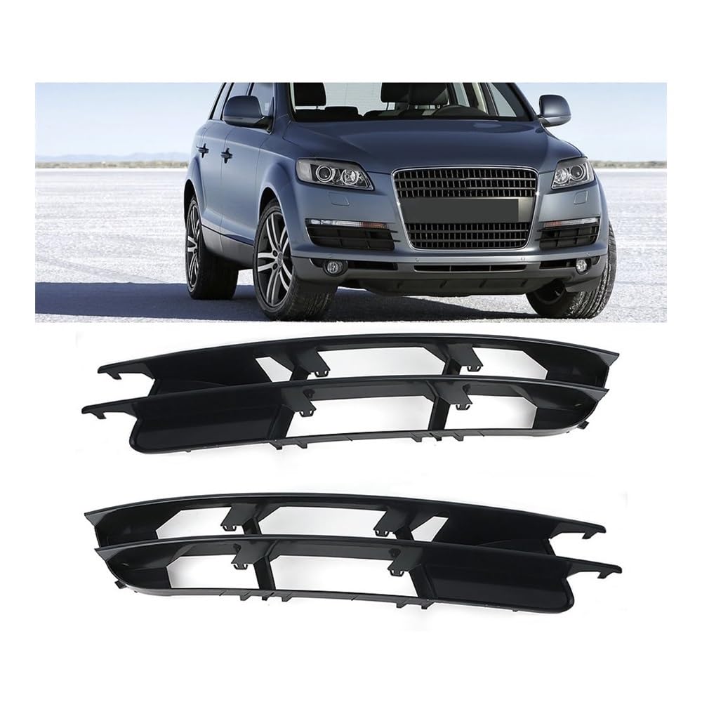 Juego De 2 Tapas Para Ojo De Remolque Y Luz Antiniebla – Parrilla Inferior Delantera Para GMC Sierra 1500 (2019-2022)