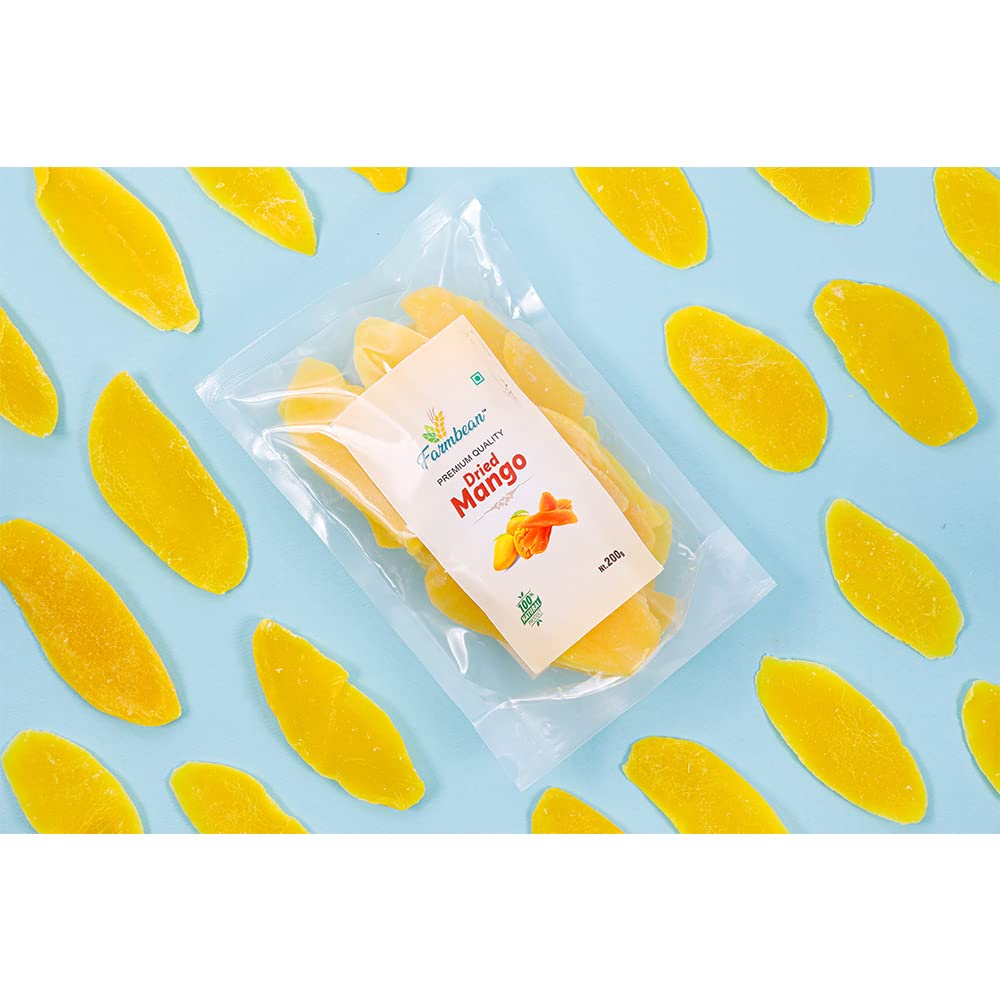 Farmbean Dried Mango | Dehydrated Alphanso - 200Gms - Image 3 thumbnail