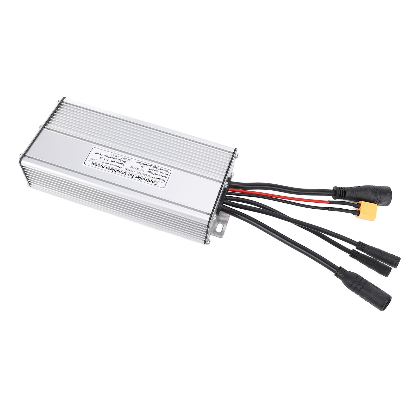 Kontroler Sinusoidalny 30A Wodoodporny Regulator Prędkości Silnika Elektrycznego Roweru ze Stopu Aluminium z Kablem 5 w 1 do Silnika 36V 48V 1000W