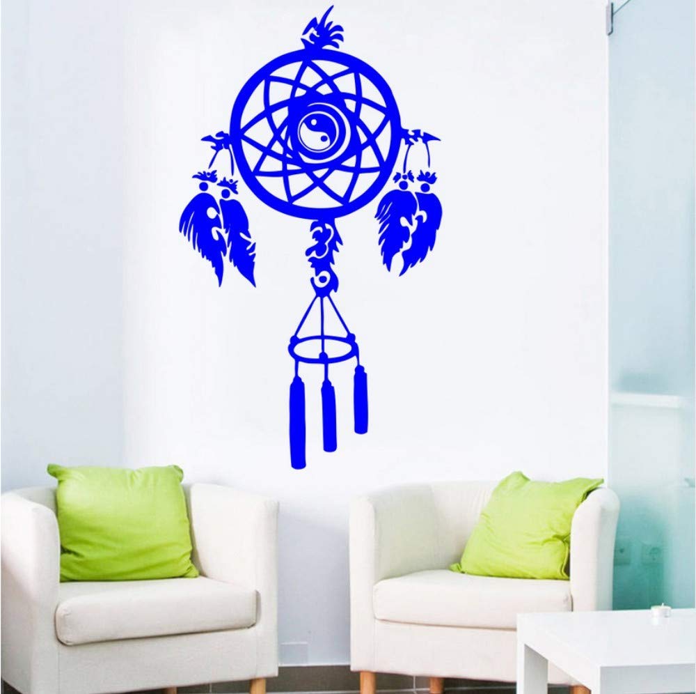 Amazon ドリームキャッチャーウォールステッカードリームキャッチャーアミュレット保護壁デカールビニールリムーバブルスペシャルウォールステッカー56xcm ウォールステッカー オンライン通販
