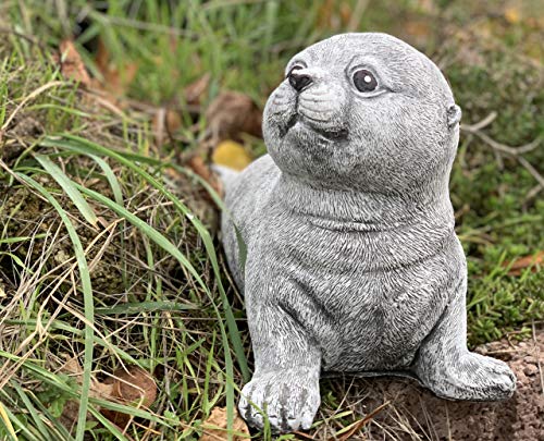 Figurine en Pierre Seehund Stone and Style, l'élégance d'une statue résistante