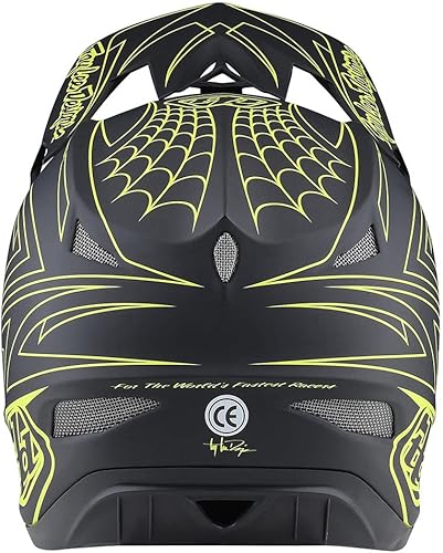 Miniatura 3 de Troy Lee Designs Adulto  Descenso  Bicicleta de Montaña  BMX  Cara Completa D3 Fiberlite Casco Anarquía