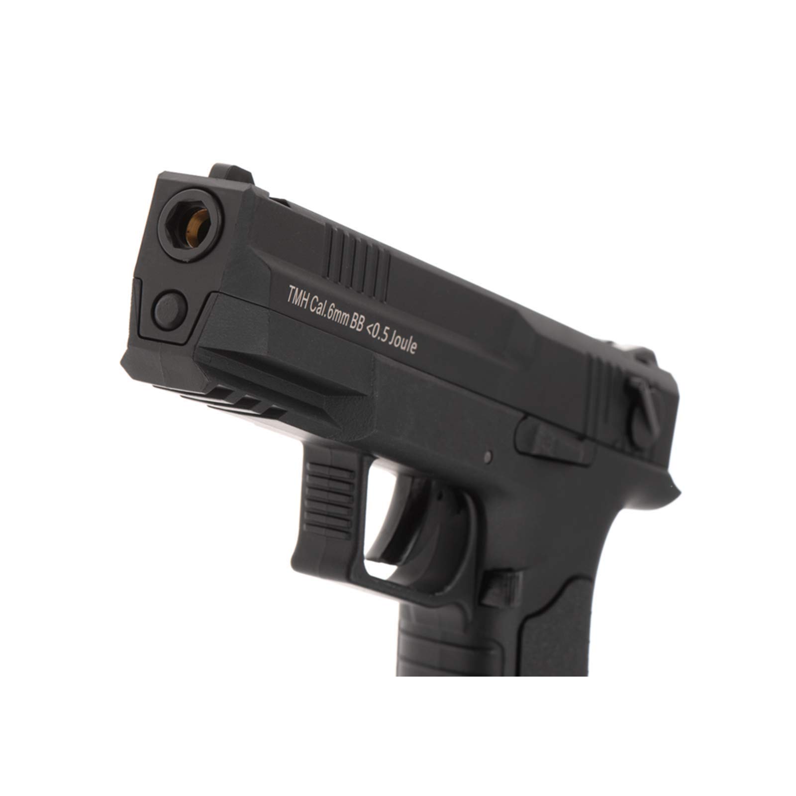Cyma Softair Pistole - CM127 Advanced Gen. 2 AEP Airsoft inkl. Mosfet & LiPo Akku + Gunpoint Patch