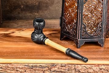 JCS Multi Wood Carved Pipe - 5.5