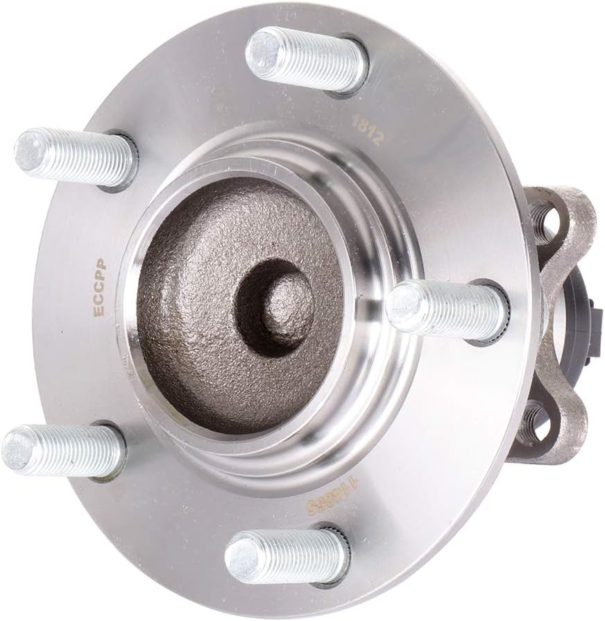 SCITOO Wheel Hub Wheel Bearing Assembly Rear 512436 fit for Kia FORTE 2010-2013 for Kia FORTE5 2012-2013 5 Lugs Wheel Hub Bearing Assemblies W/ABS 1pc Wheel Hub Bearings