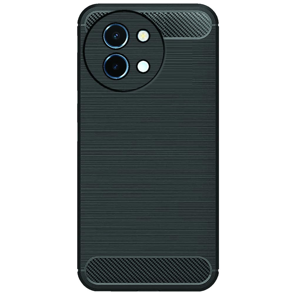 Inktree Back Cover Case for Vivo Y58 5G / Vivo Y58 5G Back Cover (Carbon Fibre Rugged Armour Black Colour) (B0D8H39WXD) Amazon Price History, Amazon Price Tracker