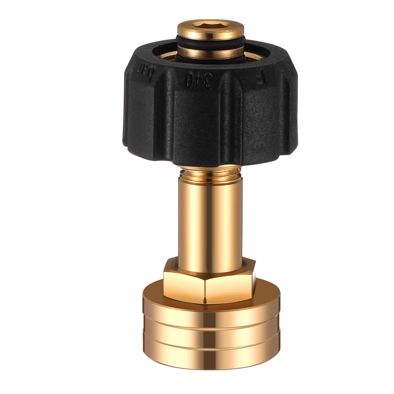 Photo 1 of MorningRo 1 Pcs M22-14mm x 3/4" FGH Female Garden Hose Adaptor Water Hose Connector for Pressure Washer Gun