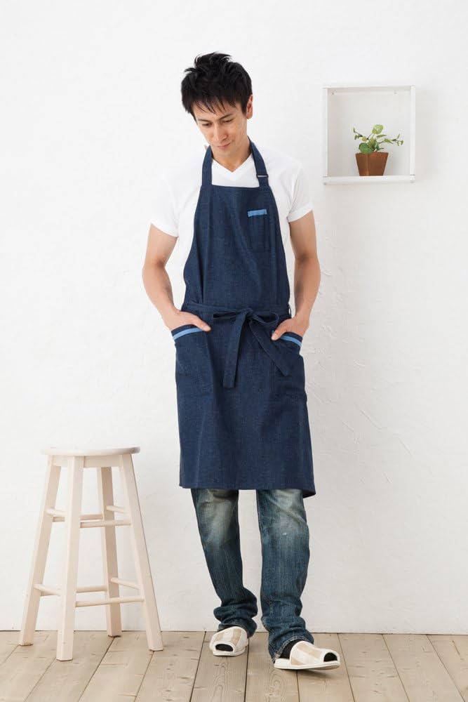 Amazon | 【KD0079】7オンスデニムメンズエプロン（ネイビー