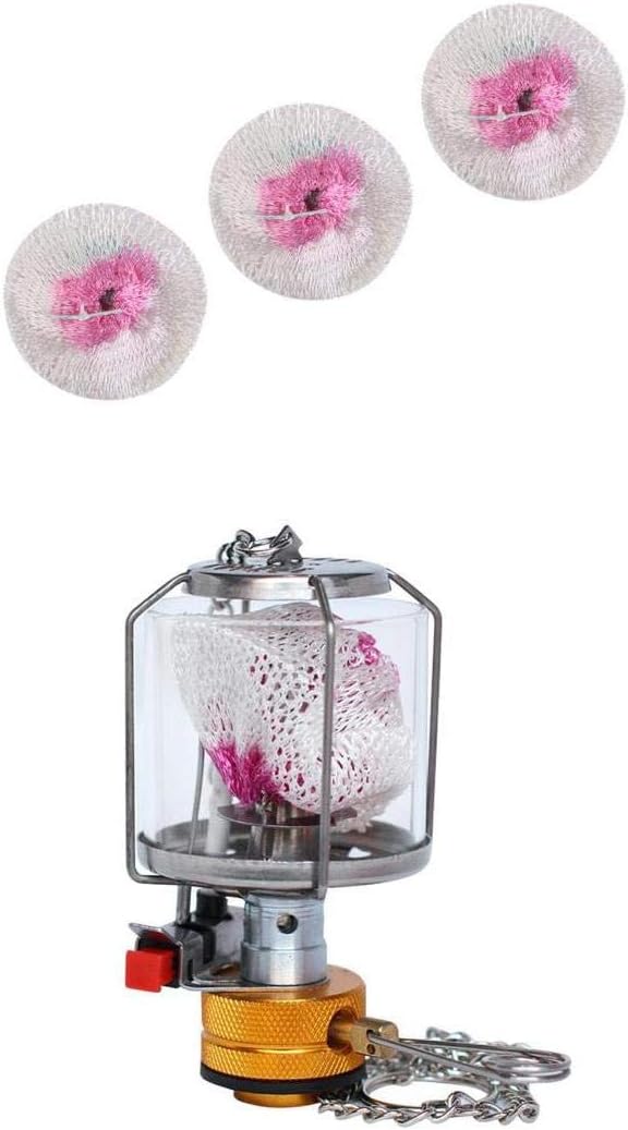 High Pressure Portable Camping Gas Lantern Hiking Lamp with Mantles & Automatic Ignition | Outdoor Tool for Night Fishing, Travel, Backpacking