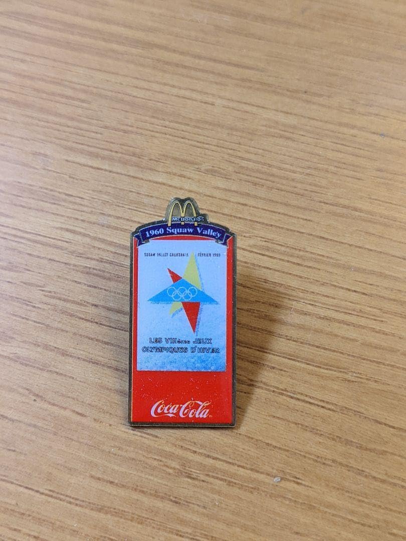 Amazon.co.jp: マクドナルド✕コカコーラ オリンピックピンバッジ