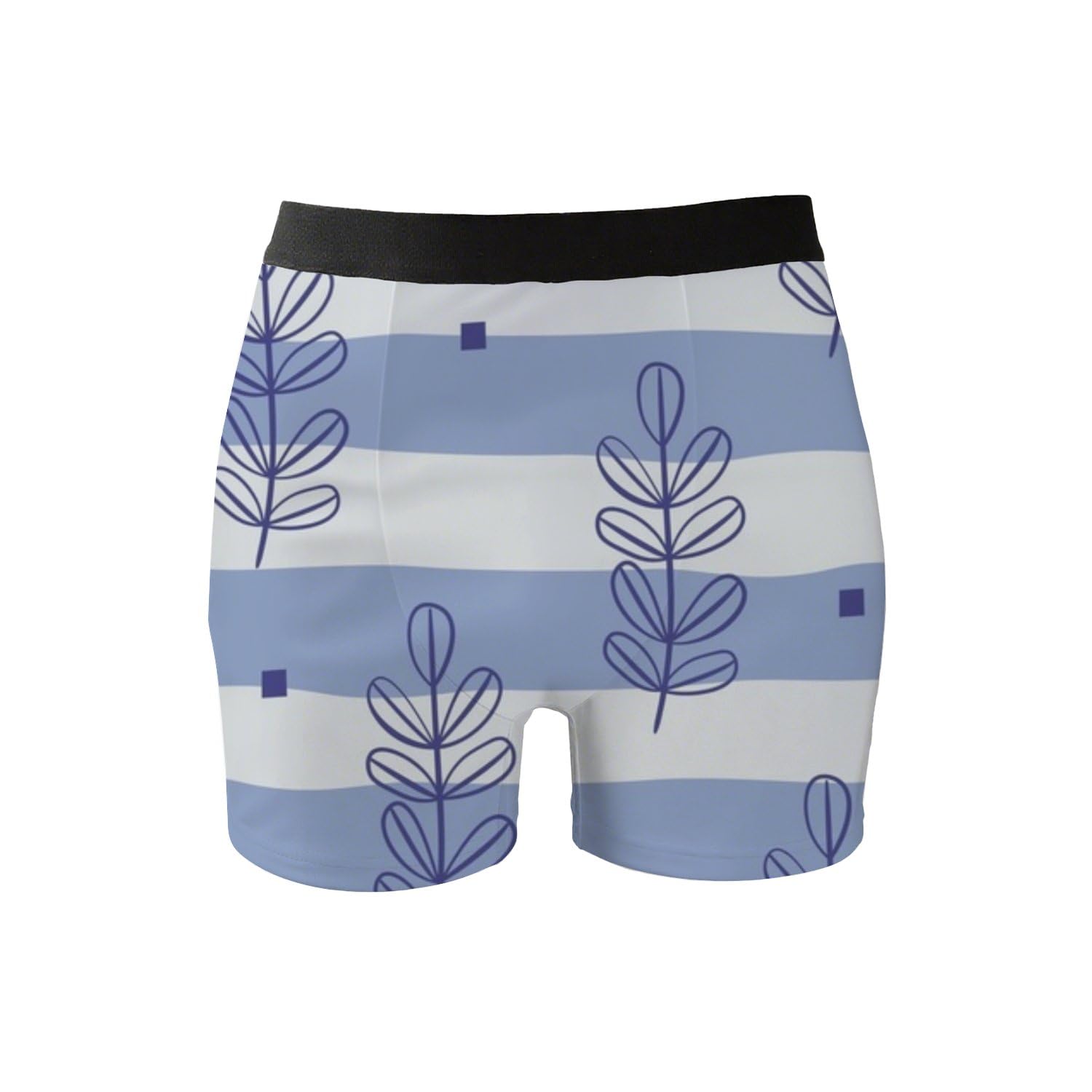 Mens Boxers Briefs Romantic Floral Print Rocket Print Workout Comfy Long Boxers Personalized Gifts Gifts for Men Dad