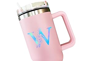 Enhance Your Belongings with Floral Alphabet Monogram Vinyl Decals