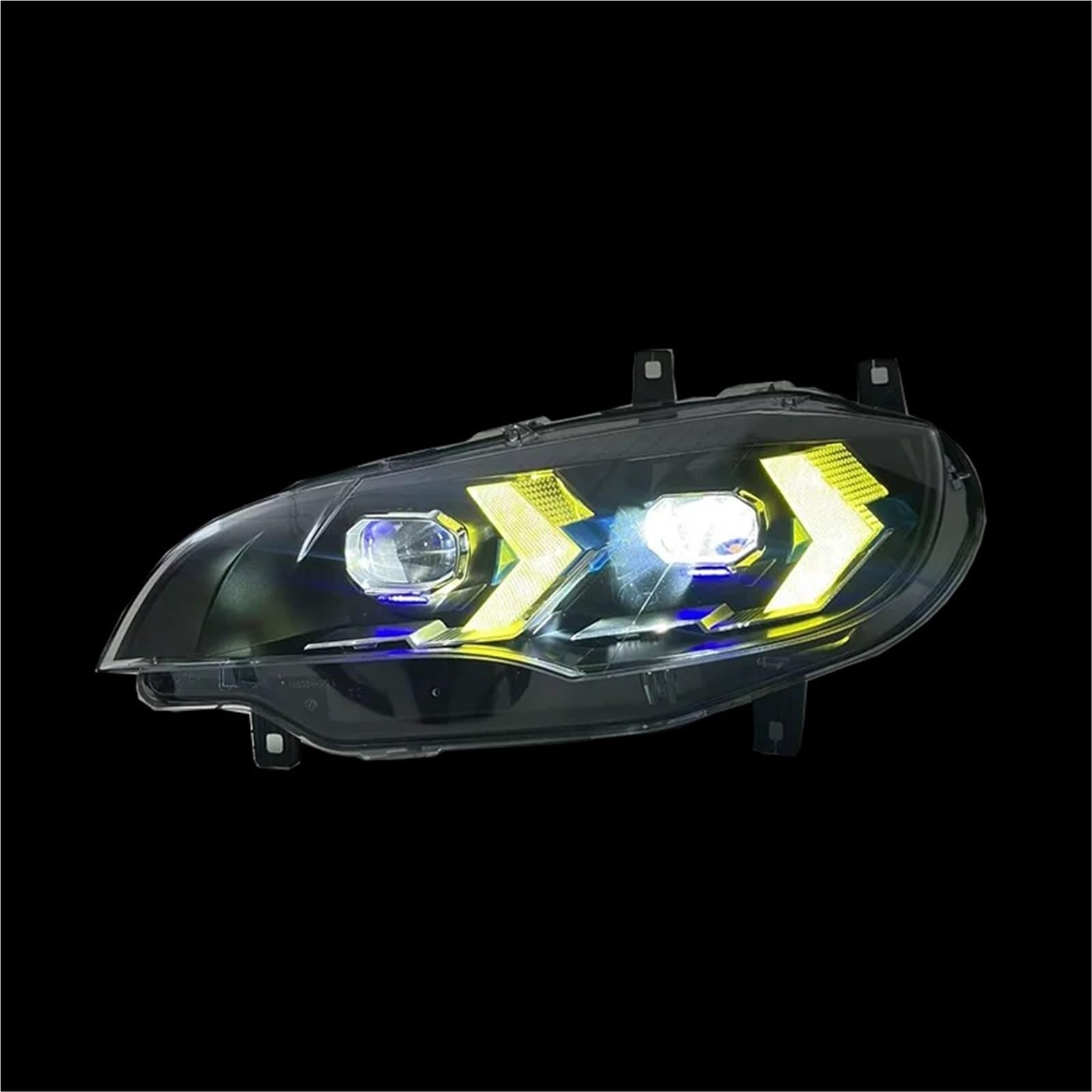 Para BMW Para X6 E71 2007-2014 Conjunto Faros Delanteros Coche Faro LED