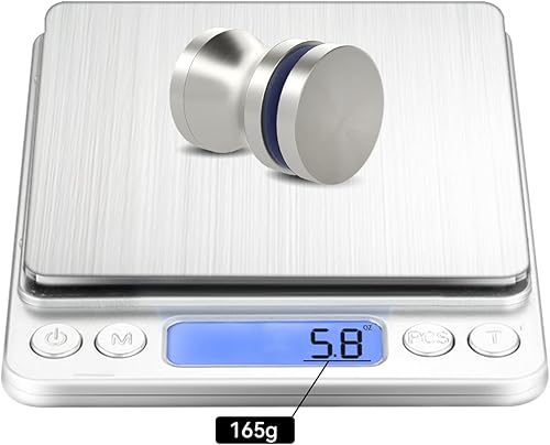 Miniatura 4 de CKB Pomo de puerta de ducha, tirador de una sola cara para vidrio de 14 a 12 pulgadas, acero inoxidable con superficie de níquel cepillado