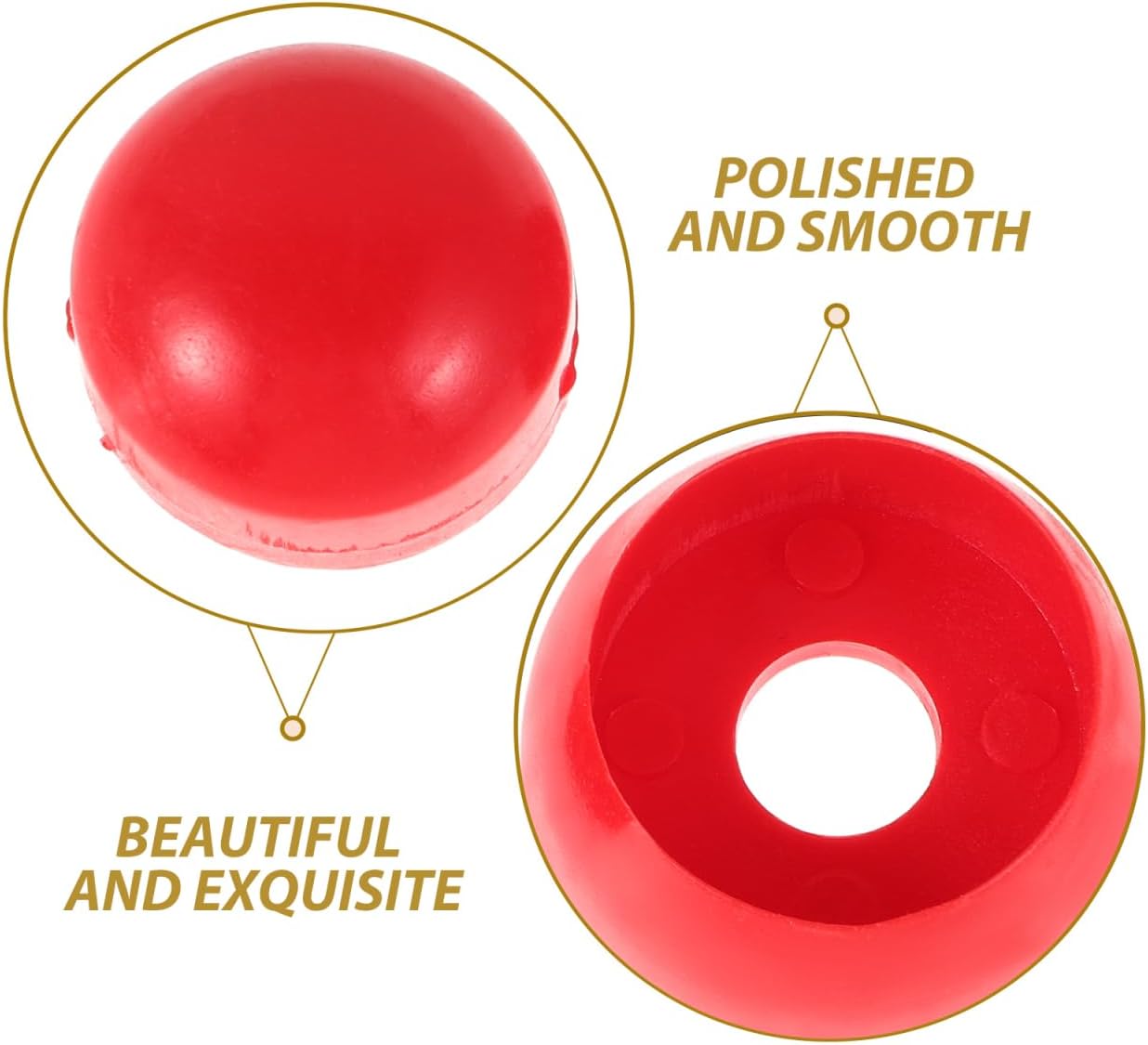 KICHOUSE 10Pcs Playground Nut Protection Covers Dome Bolt Nut Protective Caps Covers for Safe Playground Equipment Parts Outdoor Accessories for Kids