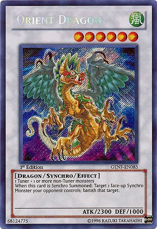 yugioh zexal dragon cards Generation Force Single Card Orient GENF-EN085 Secret Rare Toys & Games Case Color:Sky Blue / Vivid Teal creature it gains this effect I Went To An