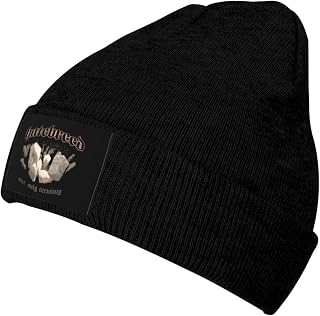 Beanie Hat Hatebreed Knit Hat Warm Cuffed Slouchy Skullcap Winter Hat Beanie Cap Black