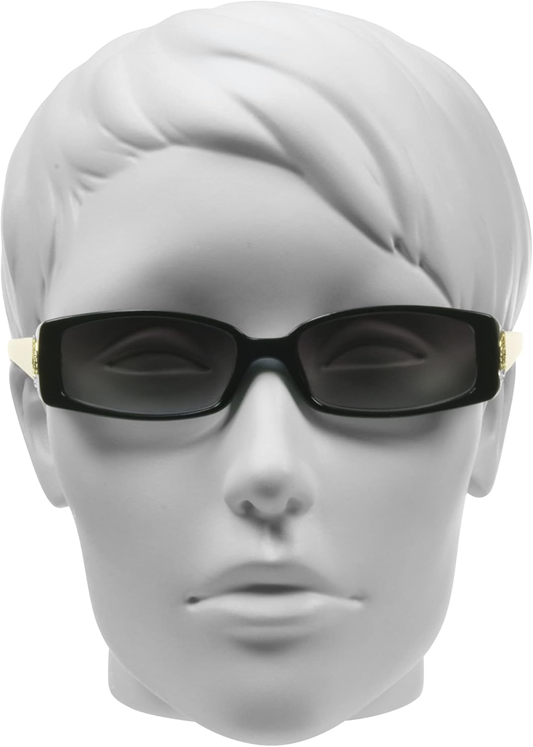 proSPORT Full Lens Reading Sunglass Tinted Readers +2.50 Women Black Silver and Black Gold Frame Combo NOT BIFOCAL
