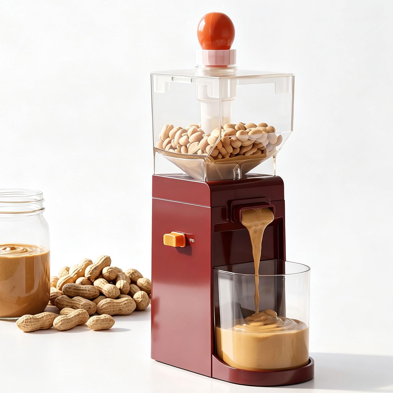 Máquina Para Hacer Mantequilla De Cacahuete, Molinillo Eléctrico De Granos Antideslizante Para El Hogar, Máquina Para Hacer Salsa De Sésamo Y Mantequilla De Frutos Secos, Molinillo De Granos