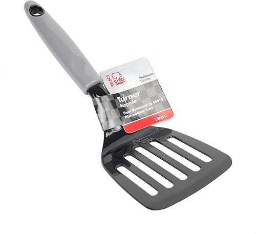 Miniatura 2 de Chef Craft Seleccionar espátula corta de nailon 105 pulgadas gris