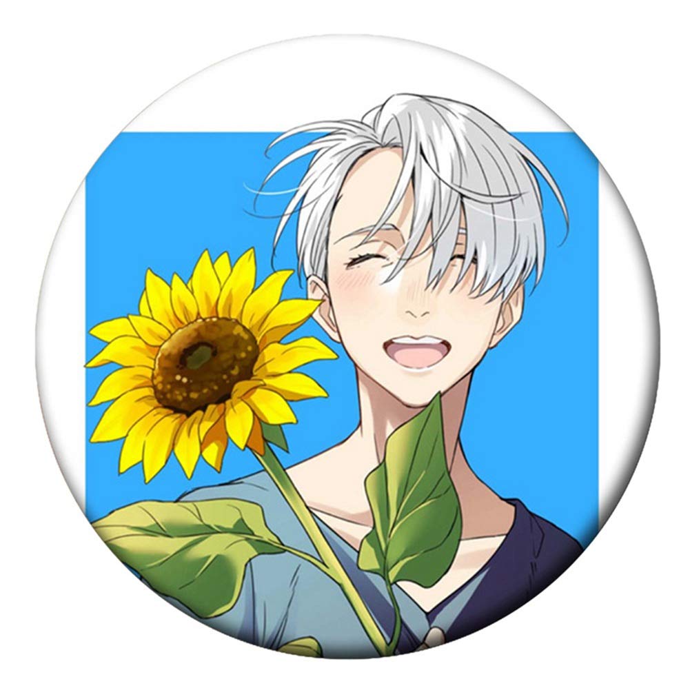Buy Fancyku- 1 Pcs Hot Anime Yuri!!! on ICE Cartoon Brooch Pin Pins Badge  Accessories for Clothes Backpack Decoration Best Gift for Anime Fans Gift(  Style 18) Online at Low Prices in