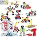 TINOTEEN Stem Toys Building Toys Creative Construction Building Blocks Take Apart toy for Kids Children 552 PCS