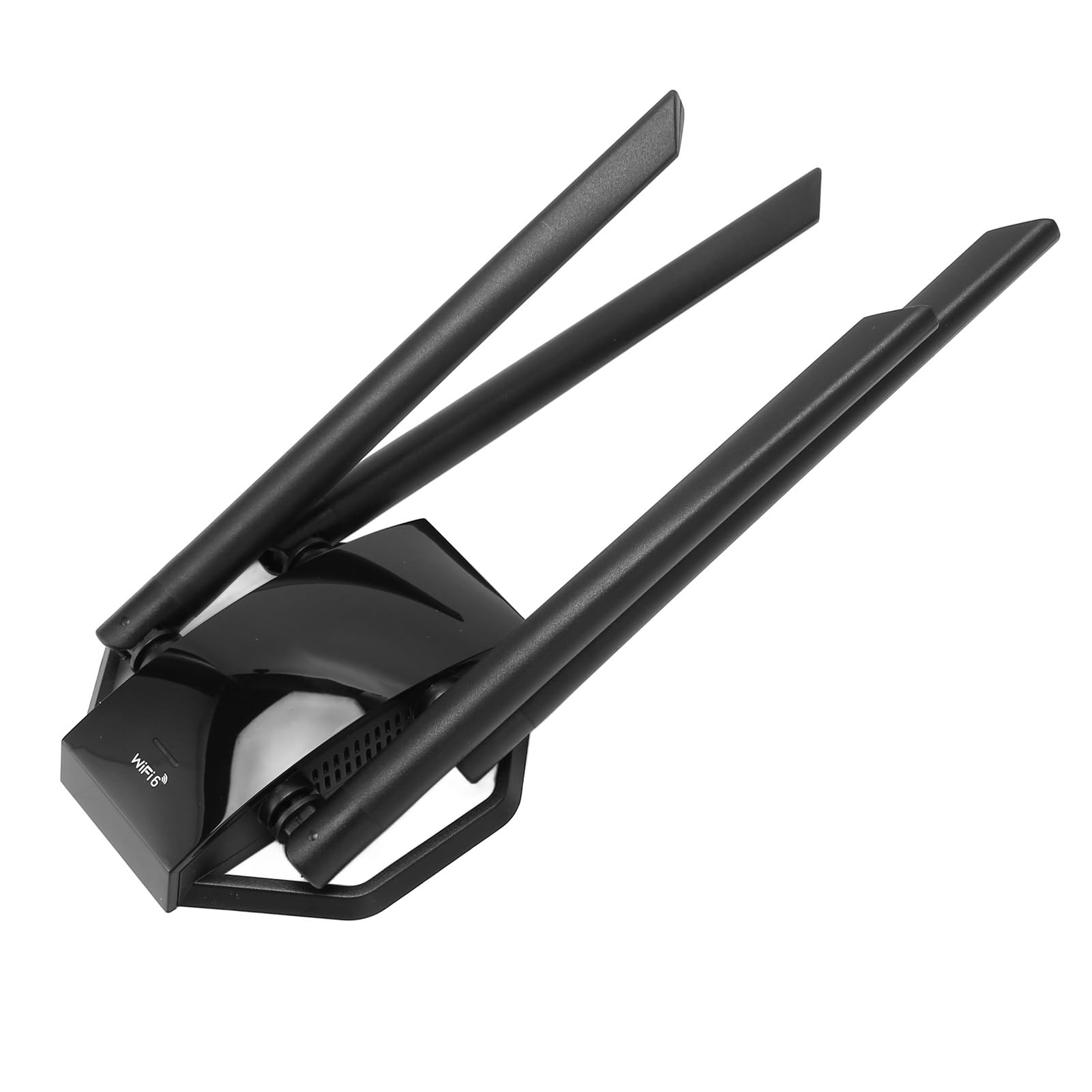 Adattatore WiFi 1800 Mbps, Adattatore di Rete Wireless USB 3.0 da 2,4 GHz 5 GHz con 4 Antenne per PC Desktop, Supporto WPA3 WiFi6 10, 11