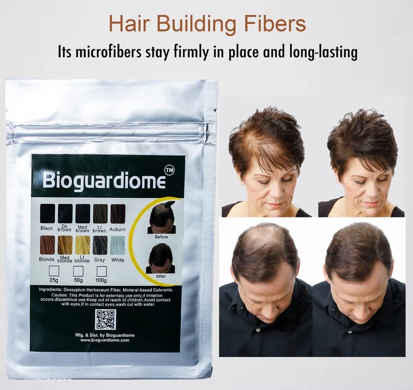 Bioguardiome-All-Hair-Building-Fiber-Refill-Bag-Powder-Based-Hair-Fibers-Black-Size-75-gm-Pack-of-3
