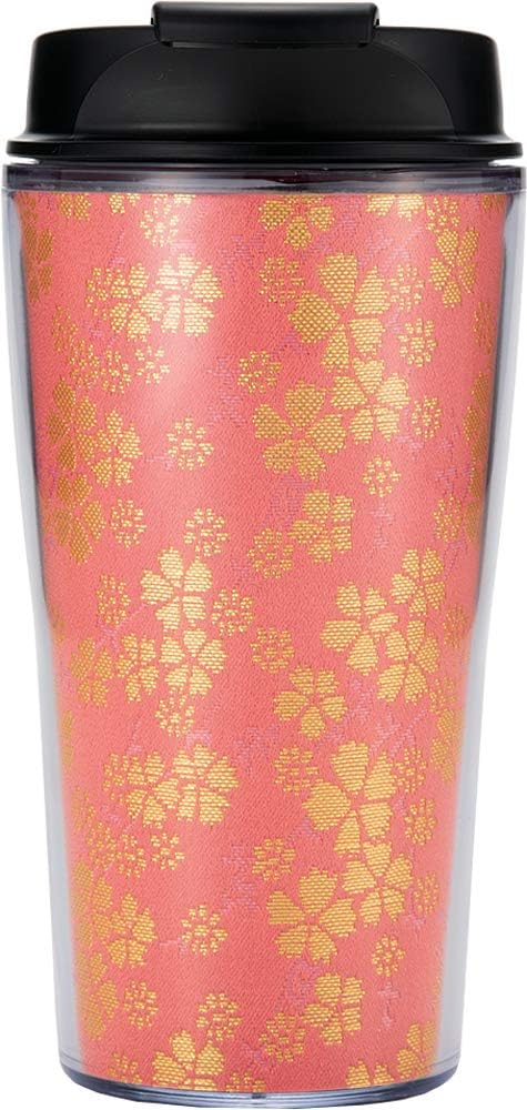 MIクリエーションズ Imotani LALA-12NRD Nishijin Weave Mirror (Red Red) 3.7 x 4.5 inches (9.4 x 11.5 cm)