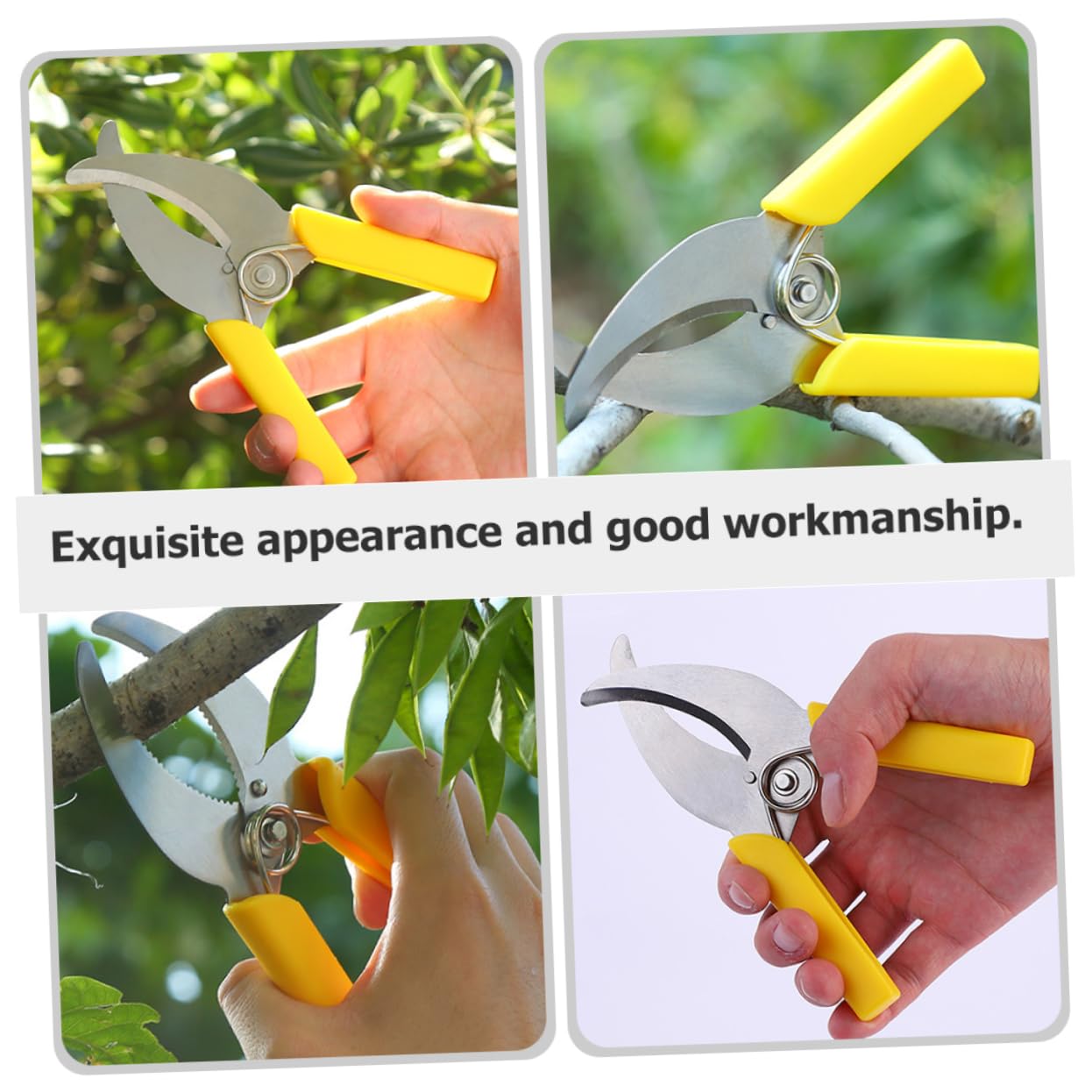 TOYANDONA 3 Ensembles Outil De Jardinage Outil De Écorce Pour Arbres Fruitiers Inoxydable Sécateur Pratique Pour Élagage Entretien De Plantes Extérieures 2 Pièces * 3
