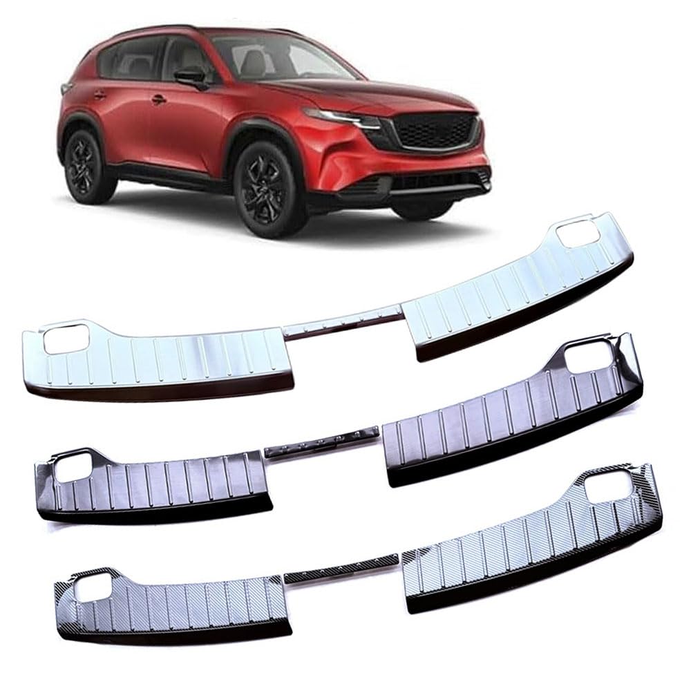 リアバンパープロテクター ステンレス製 Amazon | For マツダ 新型 CX-5 cx5 KM系（2026年5月～現行）車用 リア
