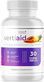 VertiAid – Natural Daily Supplement with Vitamins, Minerals & Botanicals – Non-GMO, No Stimulants, Made in USA, Easy to Take – 30 Chewable Tablets, 1 Month Supply