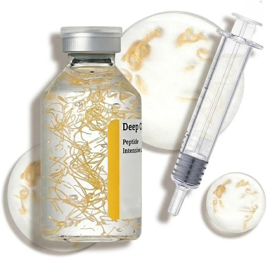 Silk Peptide Intensive Lifting Ampoule | Anti-Aging Serum for Face with Collagen & Peptide Complex | Skin Tightening & Firming for Women | Korean Skincare | Facial Hydration & Brightening | 30ml
