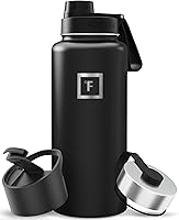Vista 94 de IRON °FLASK Frasco de hidratación para acampar y senderismo con boquilla, botella de agua deportiva de acero inoxidable con aislamiento de boca