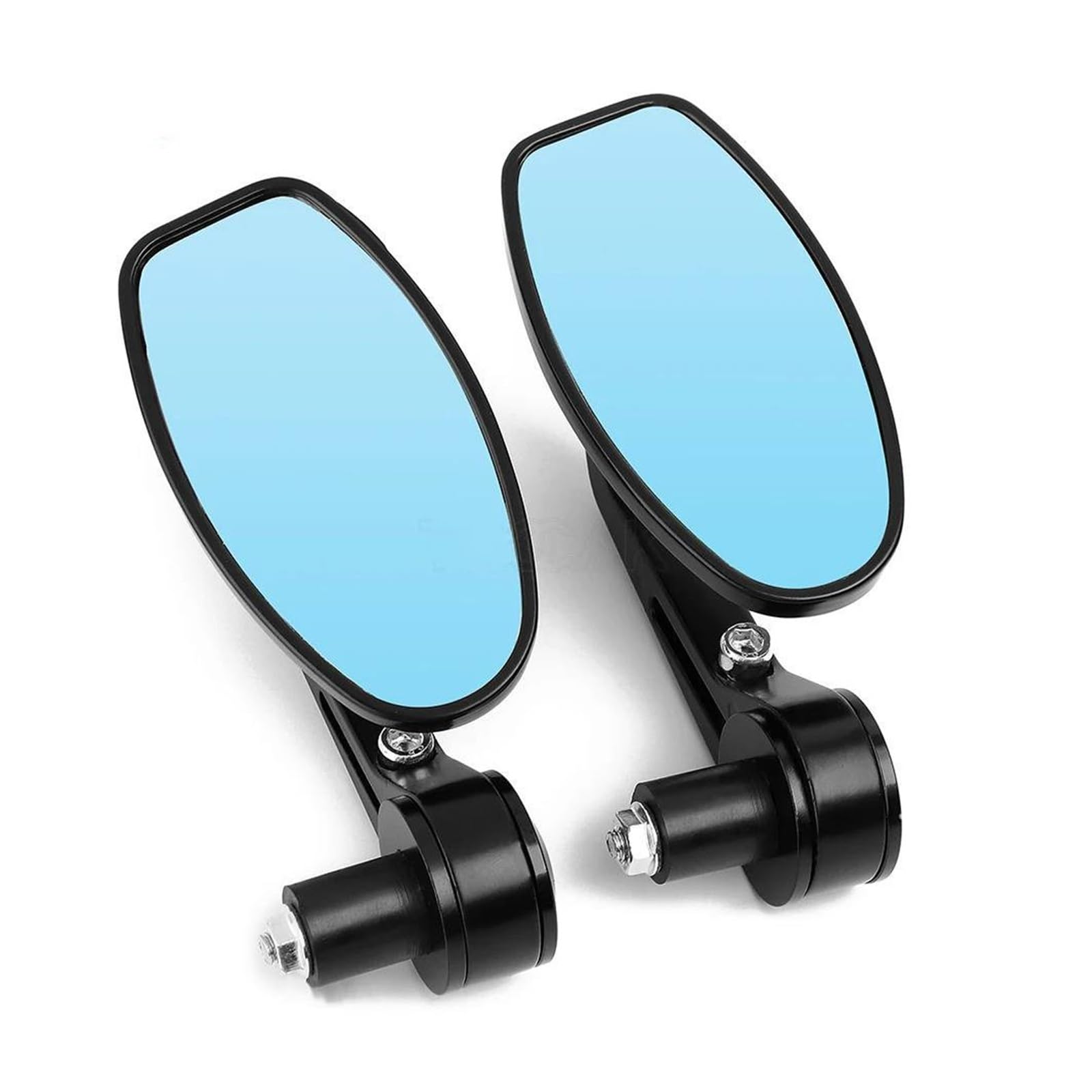 Espejos Retrovisores Moto para Mt07 Mt09 Fz07 Fz09 para MT para FZ 07 09 Mt10 para Xsr 700 7/8 "Motorcycl CNC Espejo Retrovisor De Aluminio Espejos Laterales Extremo Barra Manija Espejo Moto Lateral