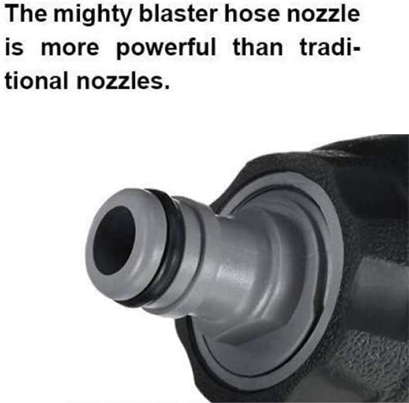 Aluminum Garden Hose Nozzle - Water Hose Nozzle Sprayer Heavy Duty, 5 Mode Adjustable & High Pressure Spray Nozzles with Ergonomic Handle for Garden Hose, Watering Plant & Lawn, Washing Car & Pet