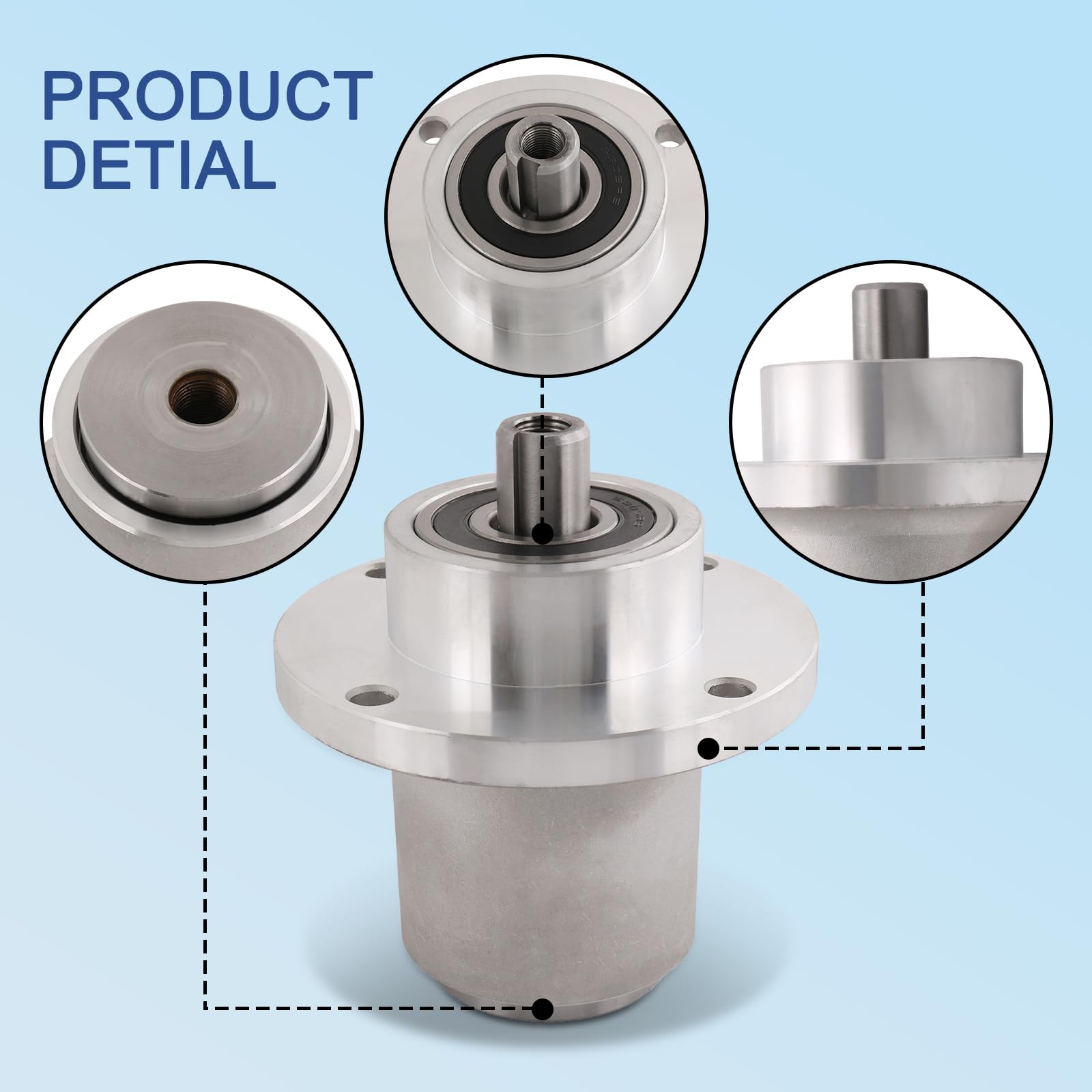 Conjunto De Husillo Para Bad Boy 42 48 54 Pulgadas Deck