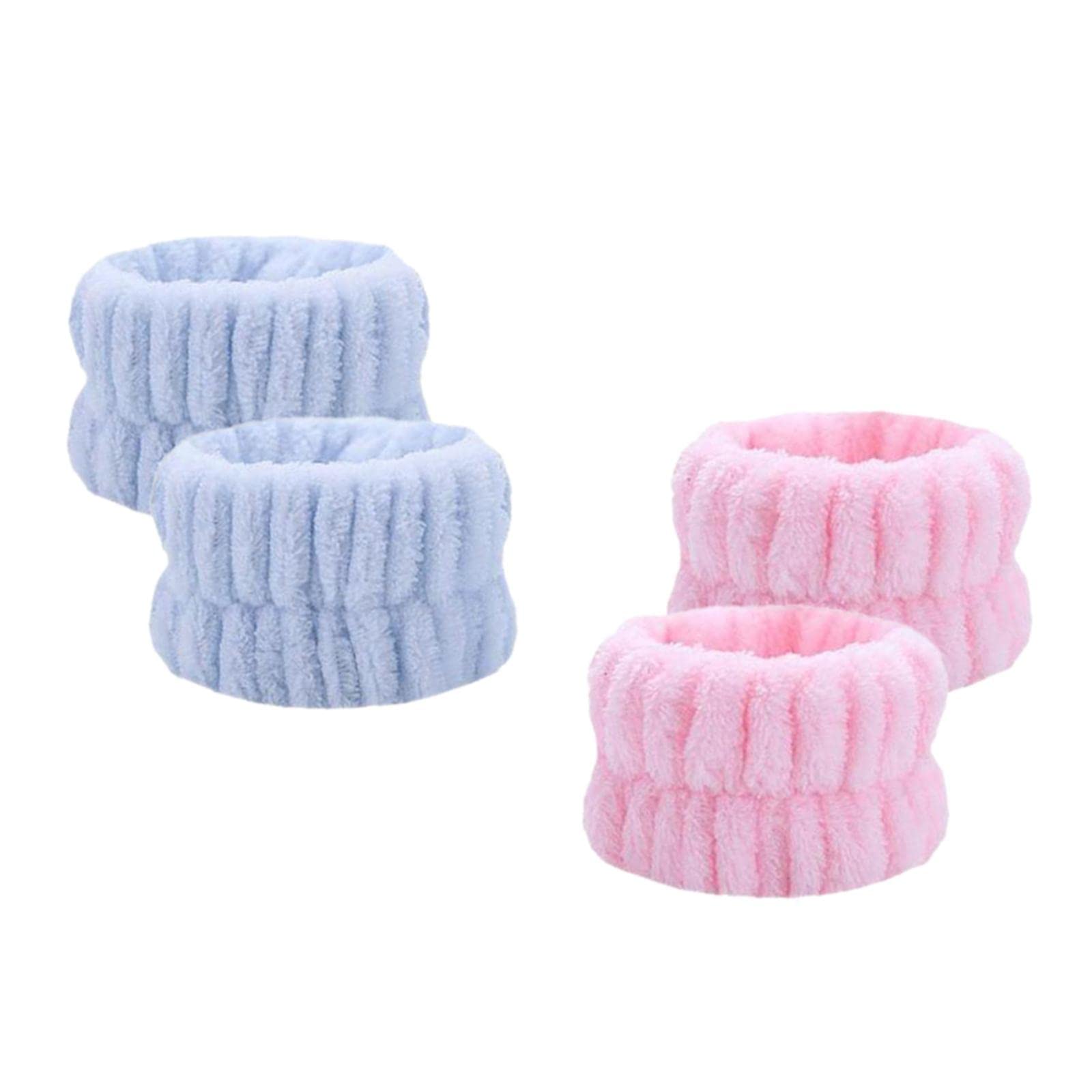 ARTISOUL® 2 Pair Absorbent Towel Portable for Party Blue Pink | Clothing, Shoes & Accessories | Womens Accessories | Hair Accessories 4