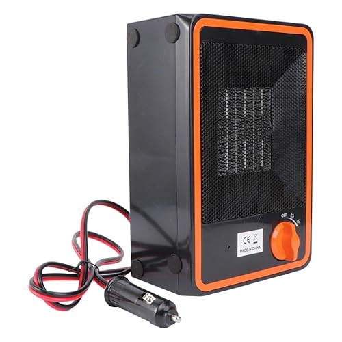 Hemobllo Elektro Auto Heizlüfter Fahrzeug Heizlüfter Schnellheizung Leiser Betrieb Sicheres Gehäuse Einfach Installation Energieeffizient Fahrzeugzubehör