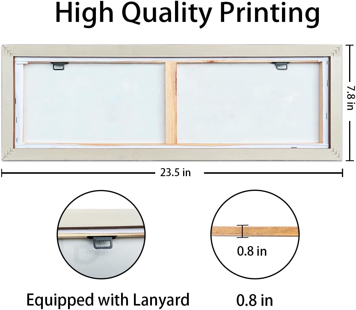 Numbers 6:24-26 Wall Decor,May The Lord Bless Wall Art Print Framed Canvas,Rustic Christian Bible Verse Scripture Wall Art Decor for Christian Prayer Room Home Office