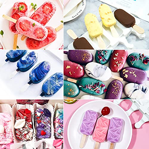 Ghiaccioli Stampo 2 Pcs ，Stampi per Ghiaccioli in