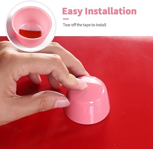 Miniatura 5 de Moldura decorativa de goma para capó del motor compatible con Jeep Wrangler JK JKU 2007-2018 (rosa)