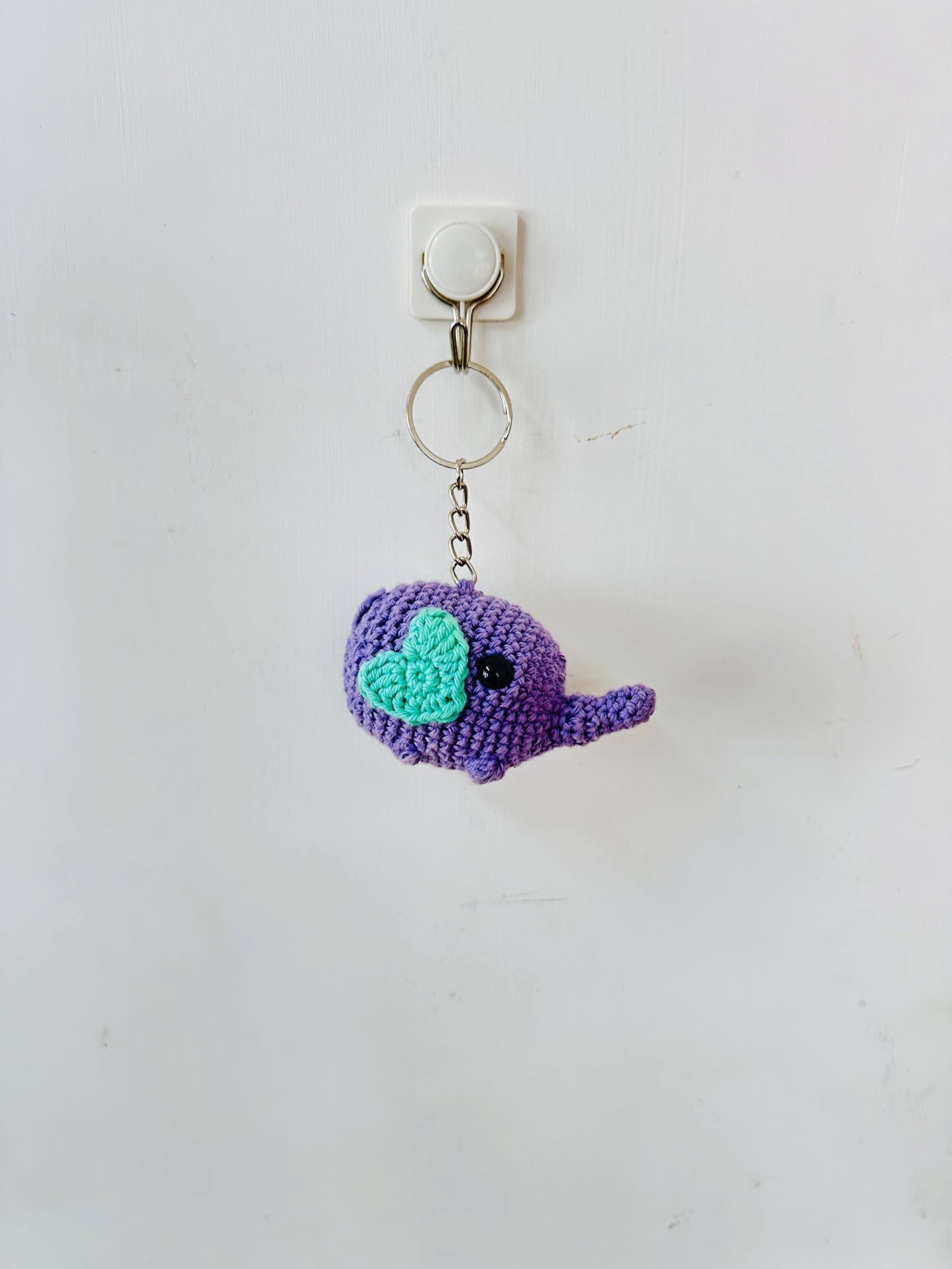 ELEPHANT CROCHET KEYCHAIN