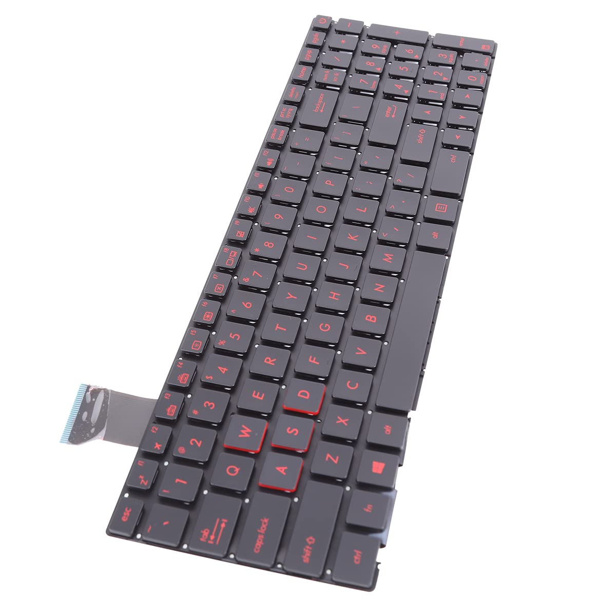 Clavier De Remplacement AZERTY Français Pour Ordinateur Portable Asus - Modèles G551VW, G552VW, G552VX, R555JX, R555Z, R555ZU - Neuf